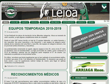 Tablet Screenshot of leioasbt.com